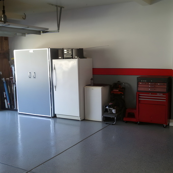 Organized Garage With Cabinets and Tool Chest - Patrick from Concord, NC
