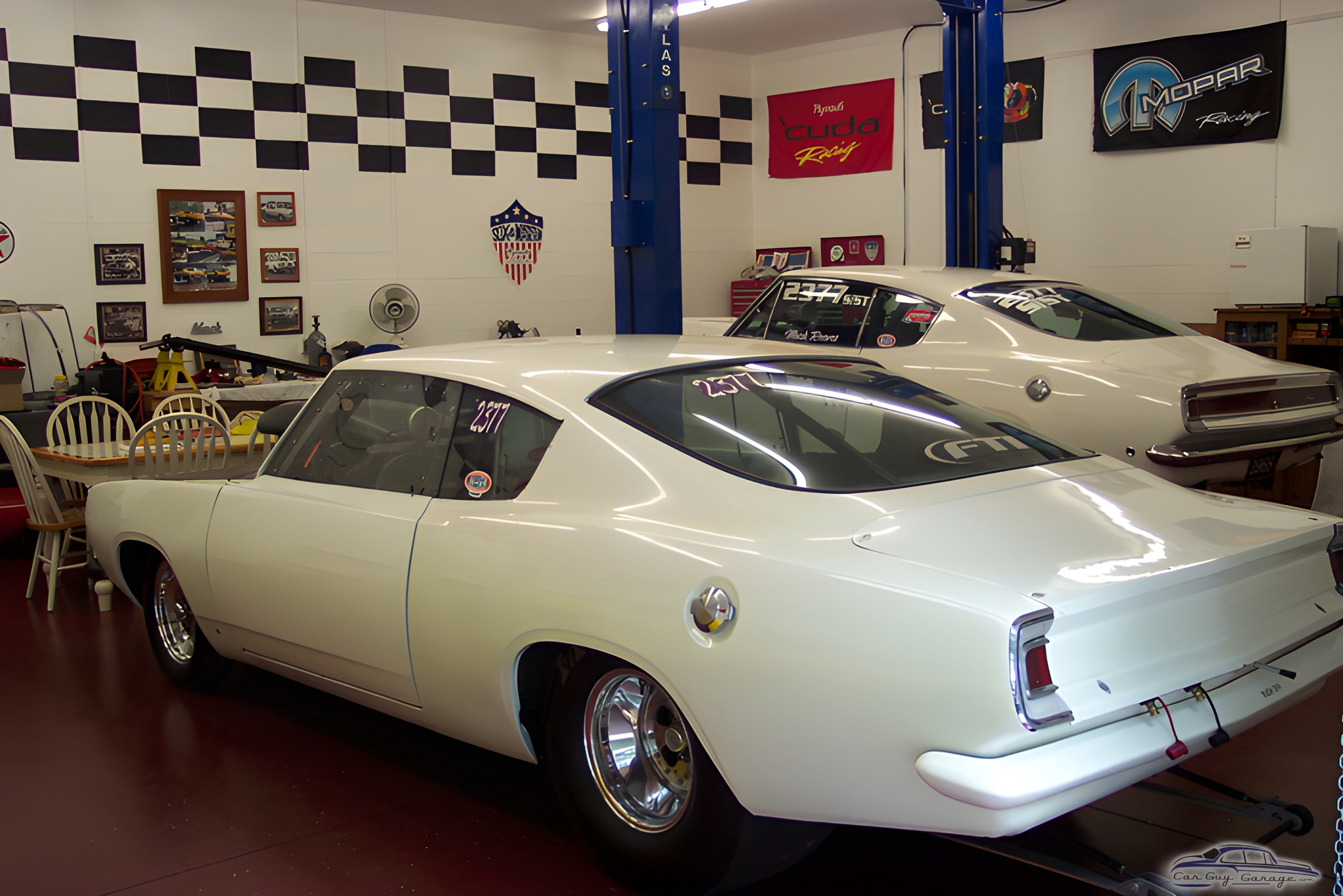Classic Mopar Cars and Garage Lift Setup - Mack from Deleon Springs, FL