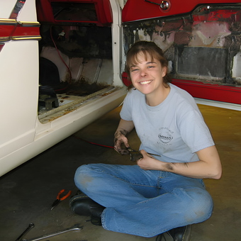 Classic Car Restoration with Hand Tools - Jenny from Covina, CA
