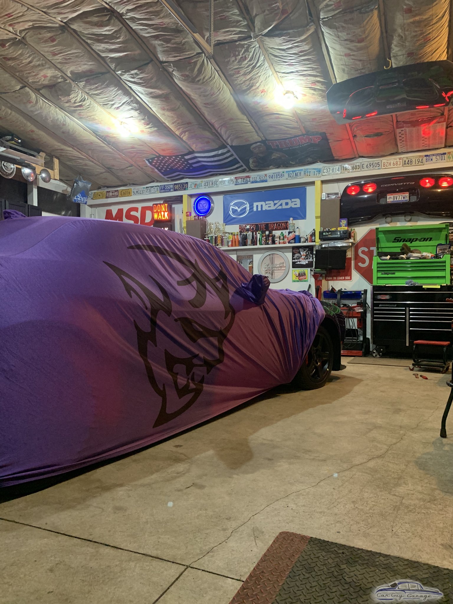 Dusty garage from Madison, OH