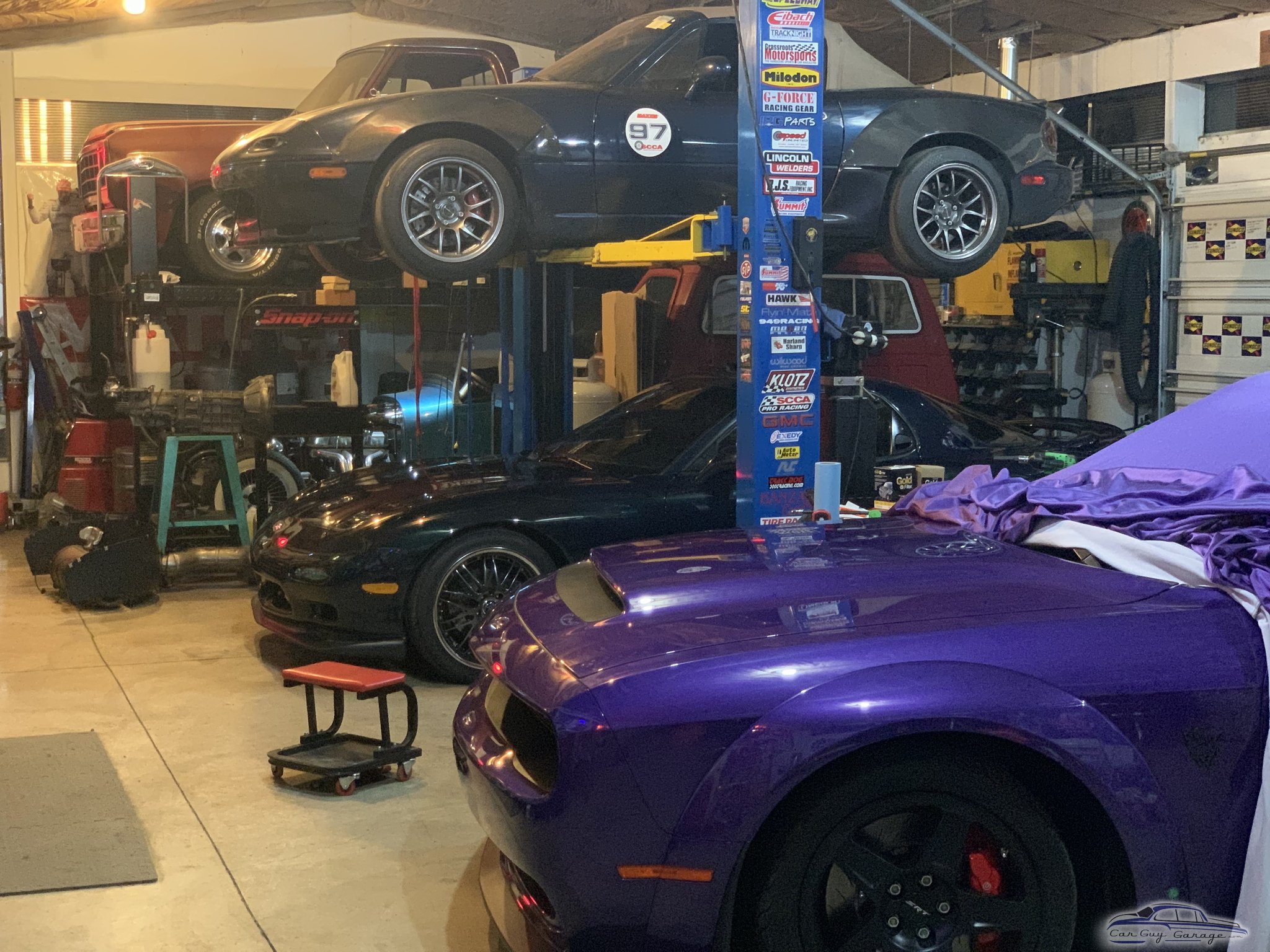 Dusty garage from Madison, OH
