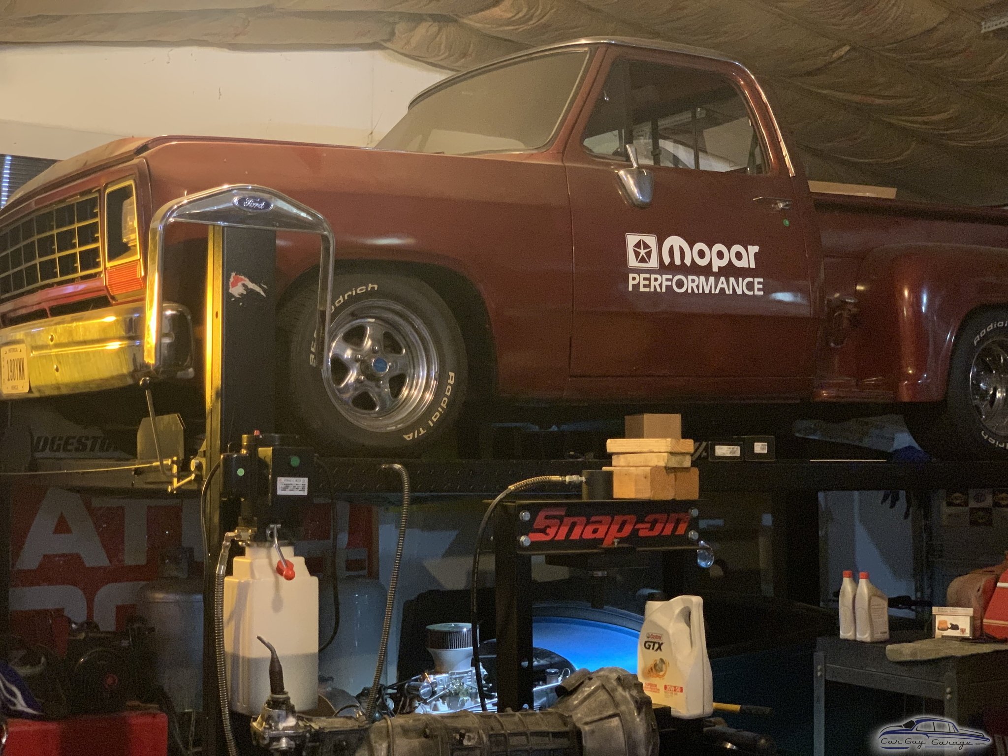 Dusty garage from Madison, OH