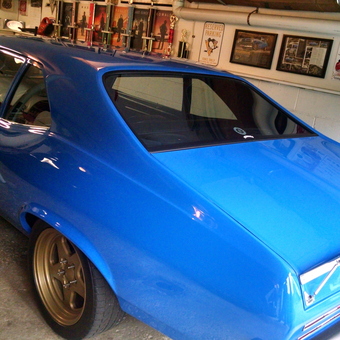 Classic Blue Muscle Car, Wall Art, Trophies - Venla from Greensburg, PA