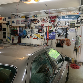 Well-Organized Garage With Wall Storage and Car - Bennett from New Albany, OH