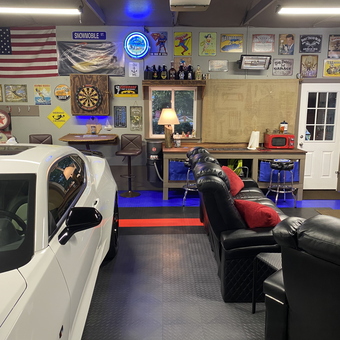Garage with Lounge, Tool Storage, and Decor - Brent from Clarkston, MI