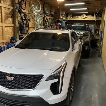 Organized Garage with Bike Storage and Two Cars - Brent from Clarkston, MI