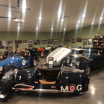 Classic Cars and Motorcycles Displayed in Spacious Garage - Jason from Arroyo Grande, CA