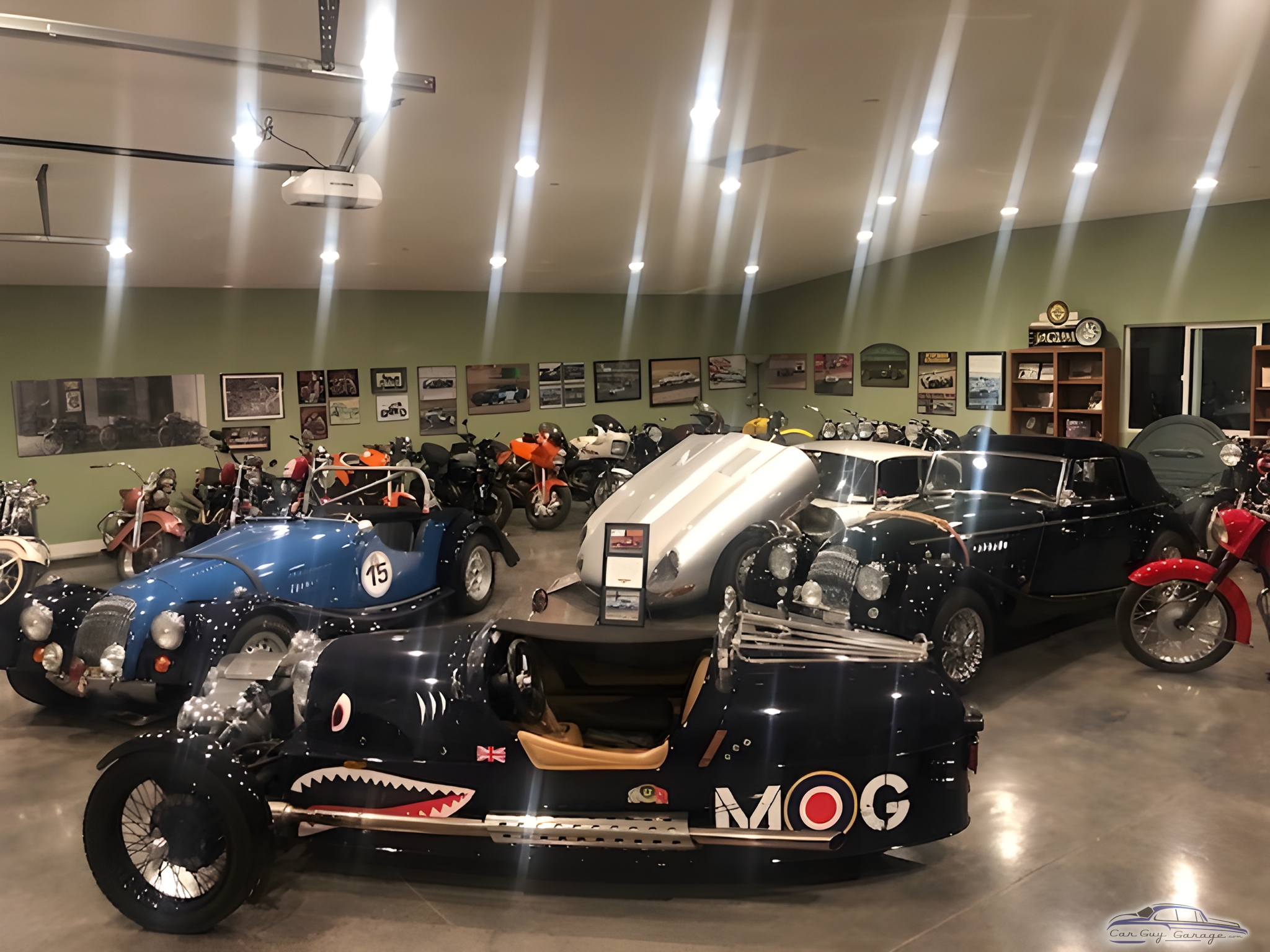 Classic Cars and Motorcycles Displayed in Spacious Garage - Jason from Arroyo Grande, CA