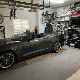 Organized Garage with Tool Chest and Bike Storage - Micahel from Fort Worth, TX