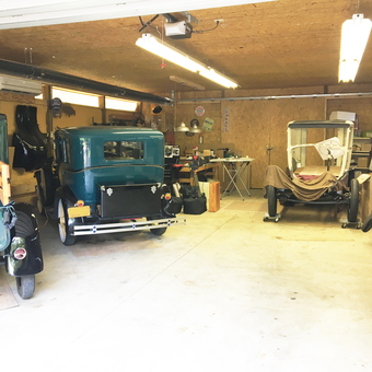 Classic Cars and Workshop Tools in Spacious Garage - Chris from GOODRICH, MI