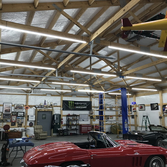 Spacious Garage With Car Lift and Classic Cars - Ty from Seneca, SC
