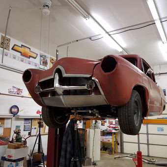 Classic Car Restoration in Well-Equipped Garage - Billy from Mpls, MN