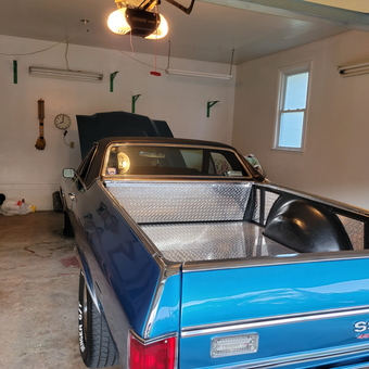 Classic Blue Chevy SS in Clean Garage - Roy from Apollo, PA