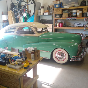Classic Car Garage With Tools and Shelving - Rich from Allendale, MI
