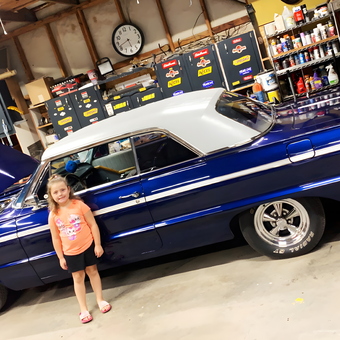 Classic Chevy Impala, Garage Cabinets and Supplies - Tony from Woodward, OK