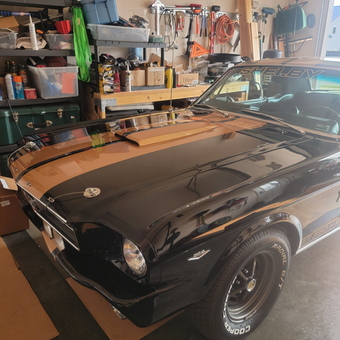 Classic Shelby Mustang and Organized Garage Tools - Jon from Saint Robert, MO