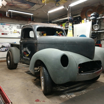 Classic Car Restoration with Tools and Garage Decor - Jim from Lake City, MN