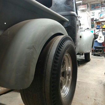 Classic Truck Restoration in Garage with Tools - Jim from Lake City, MN