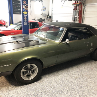 Classic Firebird and Corvette in Organized Garage - David from Georgetown, TX