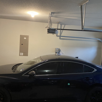 Modern Garage With Car and Opener - Wayne from Waxahachie, TX