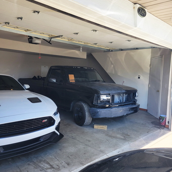 Modern Garage With Sports Car and Project Truck - Jason from Perrysburg, OH