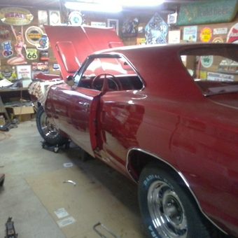 Classic Car Restoration Garage with Vintage Signs - Glenn from Sparta, WI