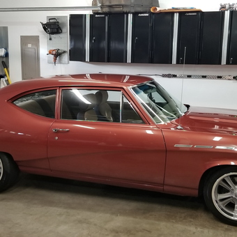 Classic car with garage cabinets and tools - MJ from Olympia, WA