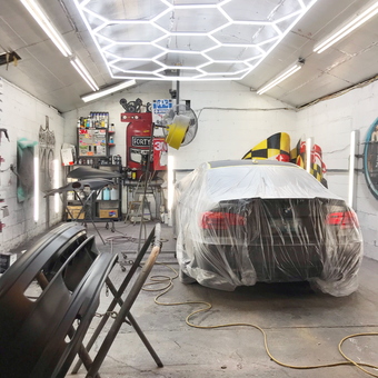 Professional Car Paint Booth with LED Lights - Forty from Catonsville, MD