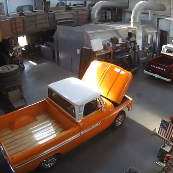 Classic Trucks and Organized Workshop Garage - Anthony from Kansas City, KS
