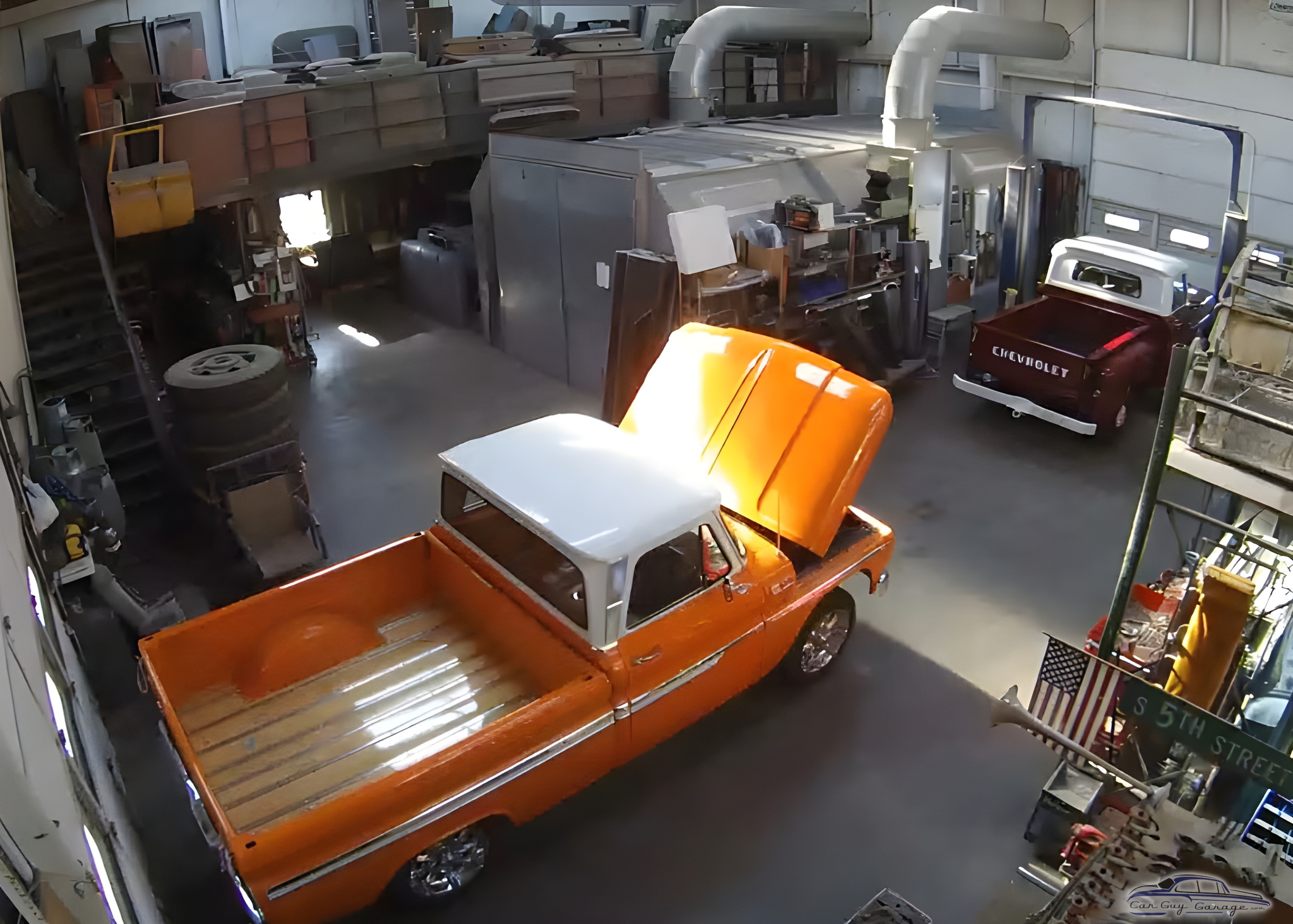 Classic Trucks and Organized Workshop Garage - Anthony from Kansas City, KS