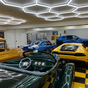 Luxury Garage with Classic and Modern Cars - Ken from NAPA, CA