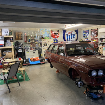 Classic Car Project Garage with Storage and Decor - Jorge luis from Ocala, FL