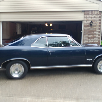 Classic Blue Muscle Car and Garage Setup - Brian from New Baltimore, MI