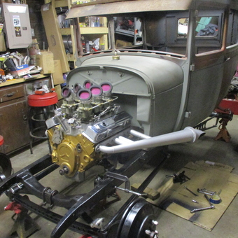 Classic Hot Rod Build with Tools and Stools - Hotrod Shaun from North Tonawanda, NY