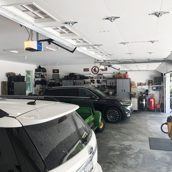 Organized Garage with Cabinets and Storage Solutions - Butch from St. Clair, MO