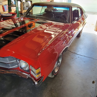 Classic Red Muscle Car and Tool Chest - Badseed from Ark City, KS