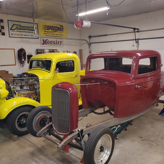 Classic Hot Rod Builds and Garage Decor - Shunk from Milford, IL