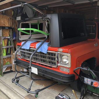 Classic Chevy Truck With Hardtop Hoist and Garage Tools - Andy from Fremont, OH
