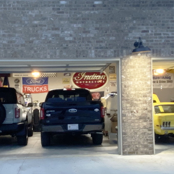 Three Car Garage With Classic Decor and Tools - John from Glasgow, KY