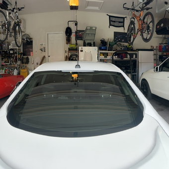 Organized Three-Car Garage with Bike Storage and Shelving - Benton from Leesburg, VA
