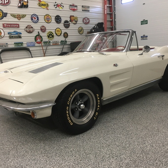 Classic Corvette Convertible and Garage Signs - Bruce from Littleton, CO