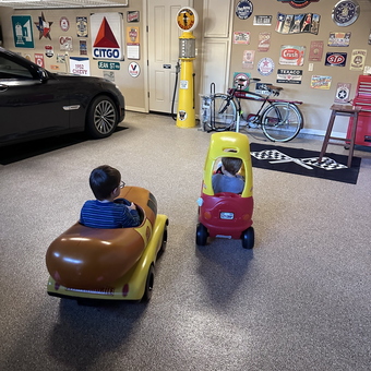 Vintage Gas Pump, Wall Signs, Classic Decor in Garage - Dan from TX