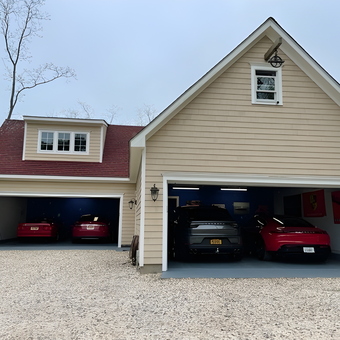 Spacious Four-Car Garage With Sports Cars - Vince from Peconic, NY