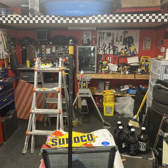 Well-Equipped Garage with Tools and Storage - Gary from Massena, NY