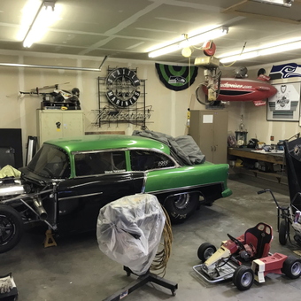 Classic Car, Go-Kart, and Tools in Organized Garage - RPM from Bonney lake, WA
