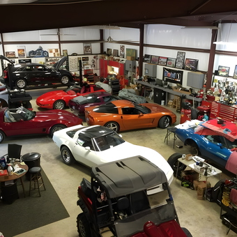 Spacious Garage With Classic Cars and Tool Storage - Joel S from MS