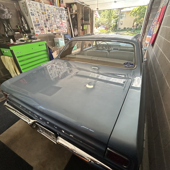 Classic Car and Green Tool Chest in Organized Garage - Deke from Mundelein, IL