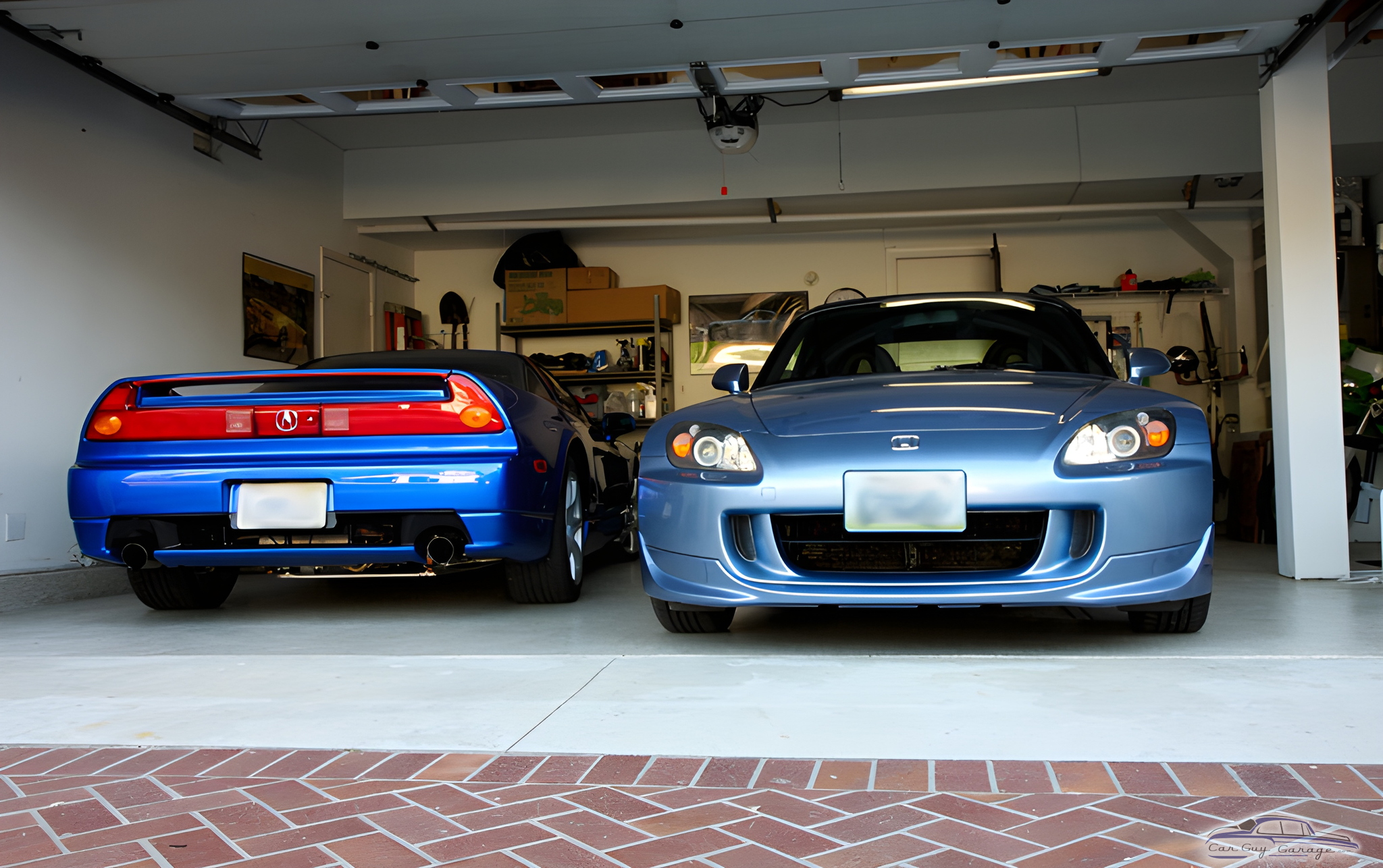 Organized Garage with Two Sports Cars and Storage - Patricia from Chicago, IL