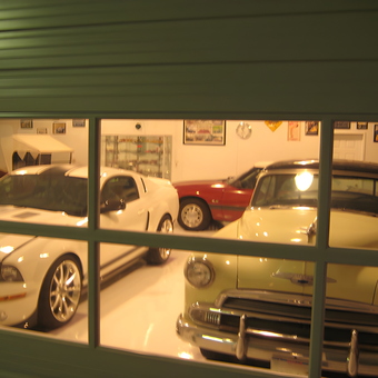 Classic and Modern Cars in Well-Lit Garage - Boyd from Rosharon, TX