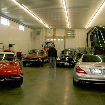 Spacious Garage with Classic Cars and RV - Joe from Wexford, PA